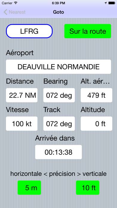 AeroGoto Capture d'écran de l'application