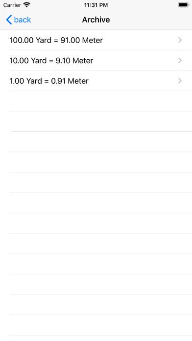 Yard Meter Capture d'écran de l'application #4