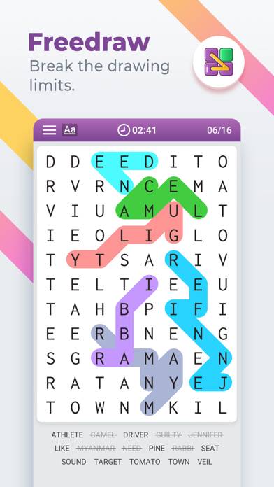 Word Search Colorful App screenshot #5