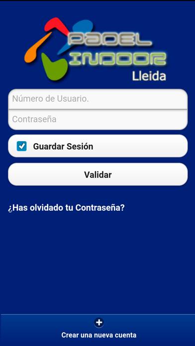 Padel Indoor Lleida Captura de pantalla de la aplicación #1