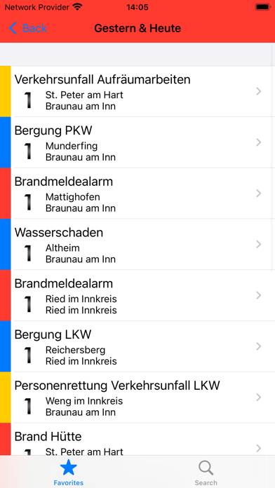 Feuerwehr Einsätze OÖ Schermata dell'app