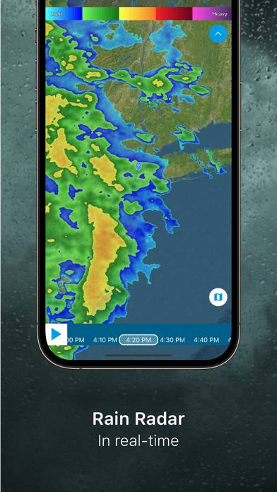 Weather Radar Capture d'écran de l'application #2