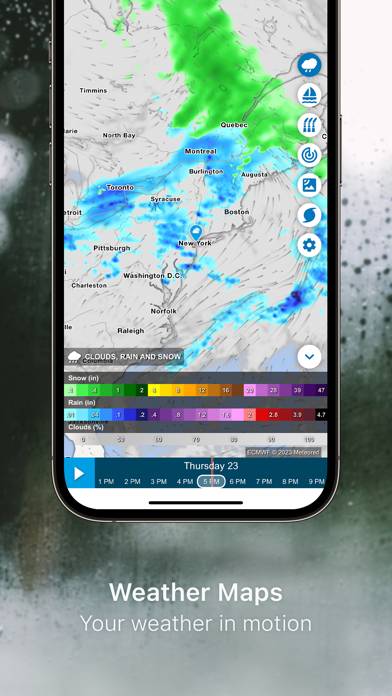 Weather Radar Capture d'écran de l'application #4