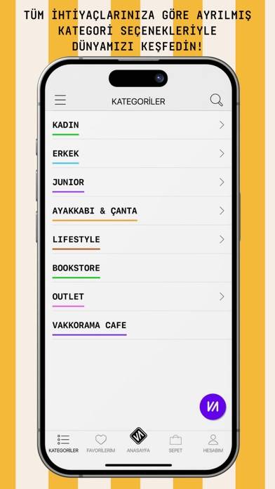 Vakkorama App screenshot