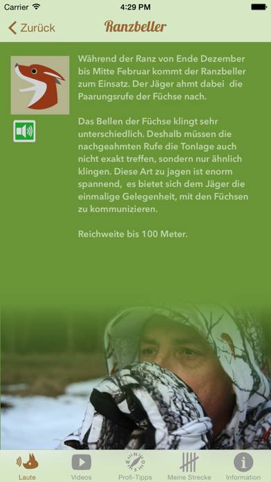 Fuchs Jagd App-Screenshot #3