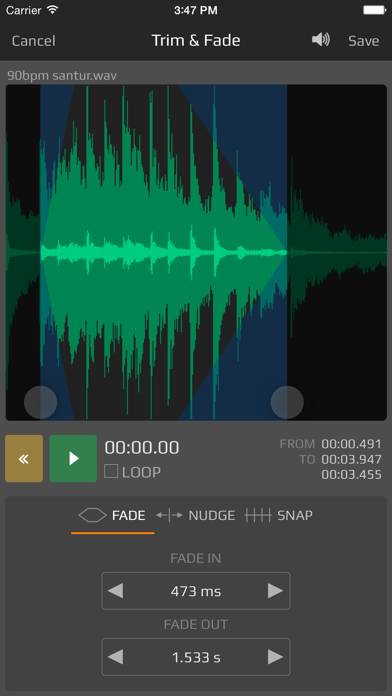 AudioShare Скриншот приложения #4