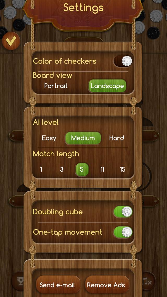 Backgammon Classic Board Live Spiel-Screenshot