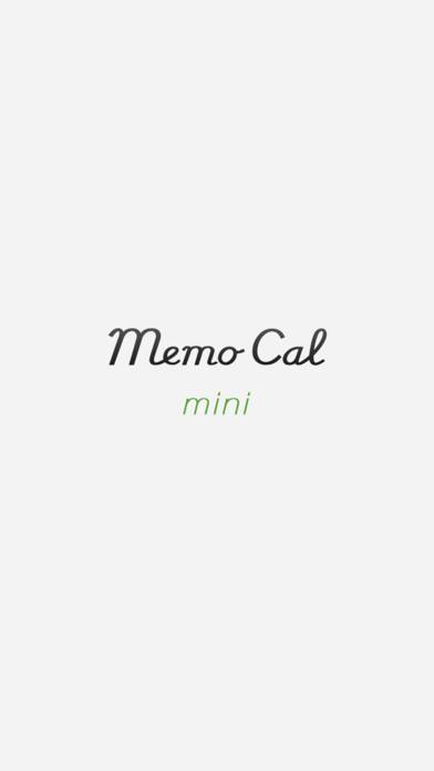 MemoCal mini Captura de pantalla de la aplicación #1
