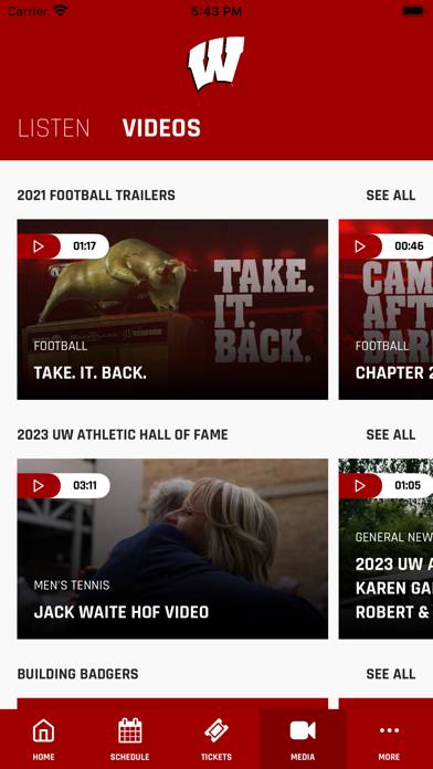 Wisconsin Badgers screenshot #3