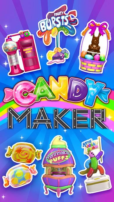 Sweet Candy Maker Games App screenshot #1
