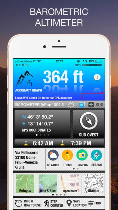 Altimeter GPS PRO App screenshot #1