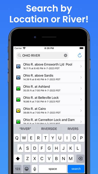Rivercast App screenshot #5