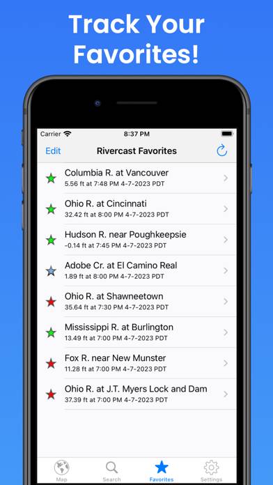 Rivercast App screenshot #6