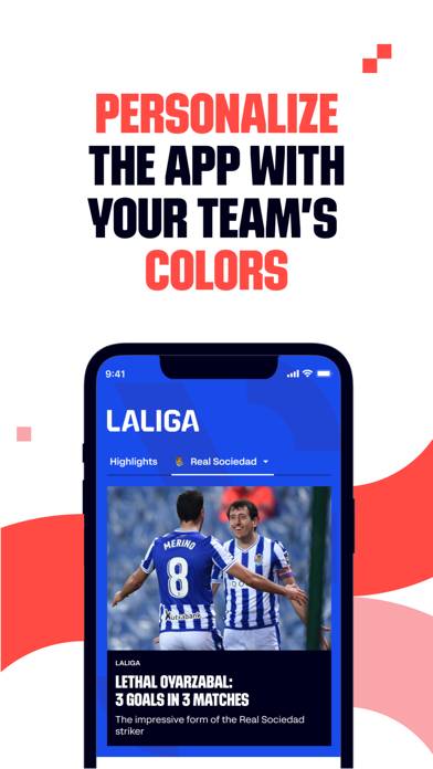 LALIGA Official App App skärmdump #2