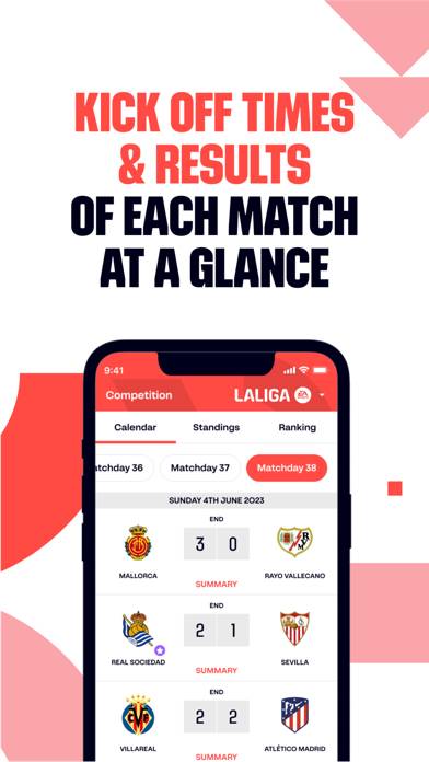 LALIGA Official App Captura de pantalla de la aplicación #3