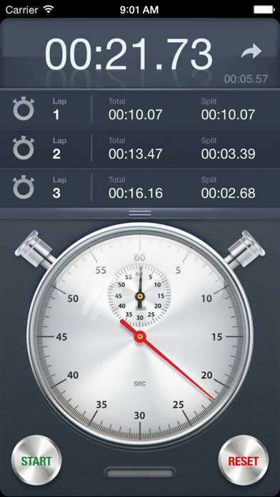 Stopwatch plus for Track & Field Captura de pantalla de la aplicación #2