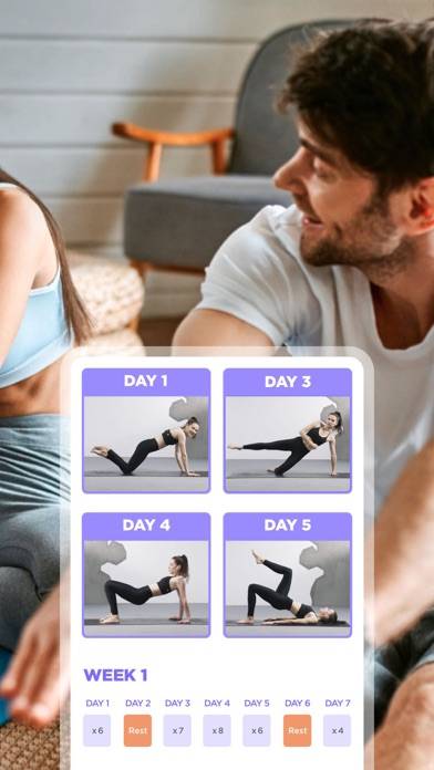 Daily Yoga: Fitness+Meditation immagine dello schermo