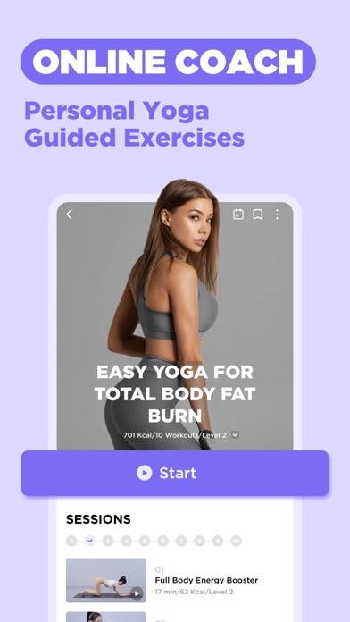 Daily Yoga: Fit & Lazy Yoga Schermata dell'app #5