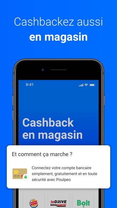 Poulpeo Cashback & Code promo App screenshot #4