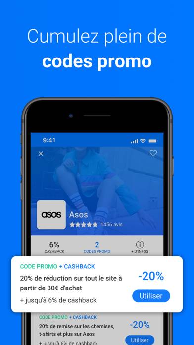 Poulpeo Cashback & Code promo App screenshot #6