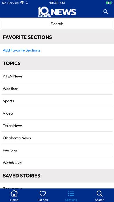 KTEN News App screenshot