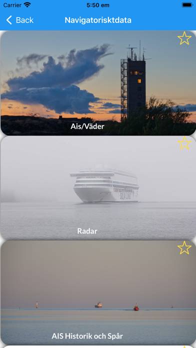 SandhamnPro App skärmdump #3