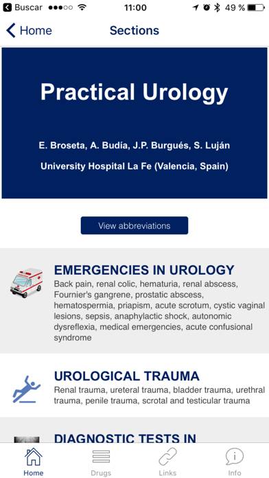 Practical Urology App screenshot #2