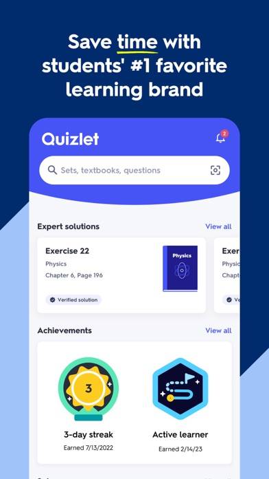 Quizlet: AI-powered Flashcards App screenshot