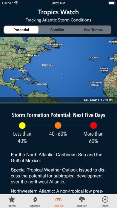 News 6 Pinpoint Hurricane App screenshot