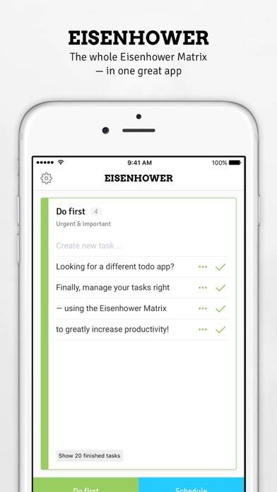 Eisenhower Schermata dell'app #1