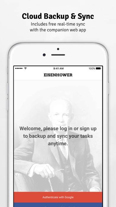 Eisenhower Schermata dell'app #3