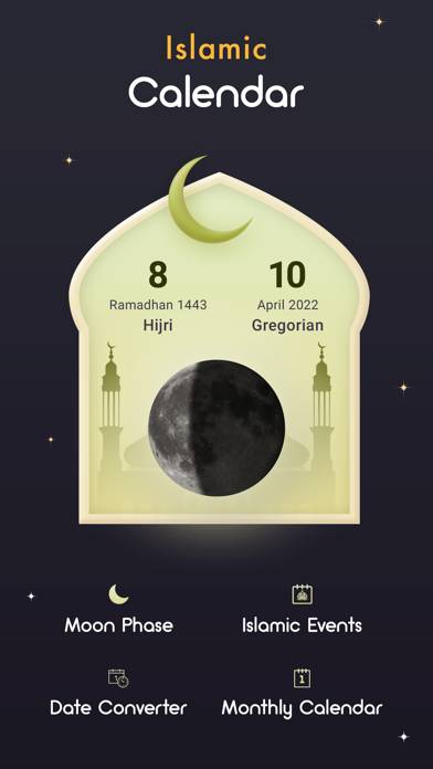 Islamic Calendar: Prayer Quran Capture d'écran de l'application #6