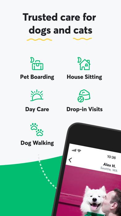 RoverDog Sitters & Walkers Schermata dell'app #1