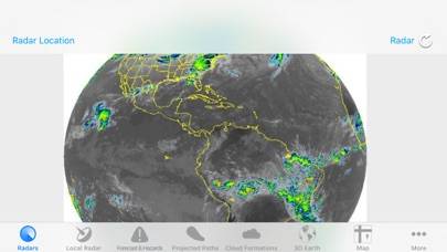 Hurricane Track plus Storm Tracker App screenshot