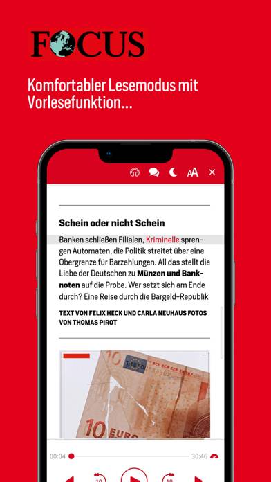 FOCUS Magazin App-Screenshot