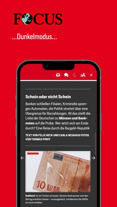 FOCUS Magazin App-Screenshot