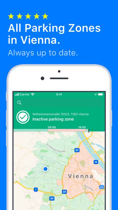 Parking Zones Vienna Captura de pantalla de la aplicación #1