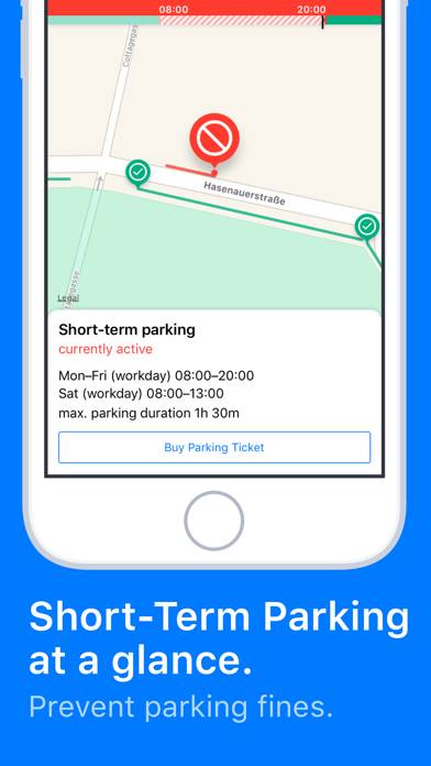 Parking Zones Vienna Captura de pantalla de la aplicación #2