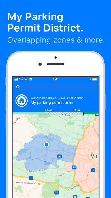 Parking Zones Vienna Captura de pantalla de la aplicación #5
