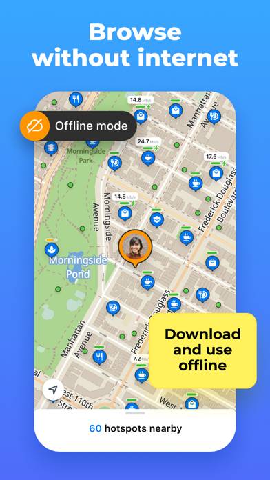 WiFi Map: Travel eSIM, Offline App skärmdump #4