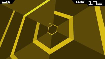 Super Hexagon App-Screenshot #1