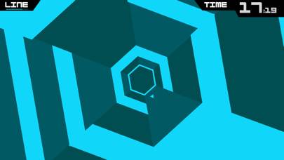 Super Hexagon Captura de pantalla de la aplicación #4