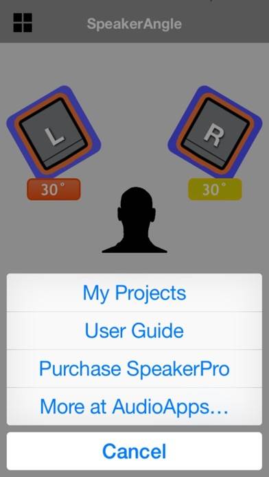 SpeakerAngle Captura de pantalla de la aplicación #4