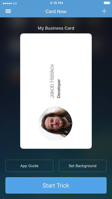 Card Now App screenshot #1