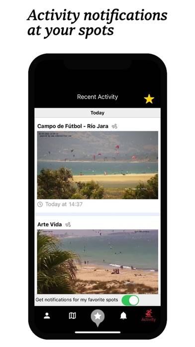 Spotfav: Live Cams & Weather Captura de pantalla de la aplicación #4