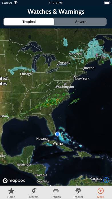 KSAT12 Hurricane Tracker App screenshot #4