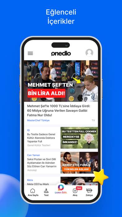 Onedio – İçerik, Haber, Test Uygulama ekran görüntüsü #5