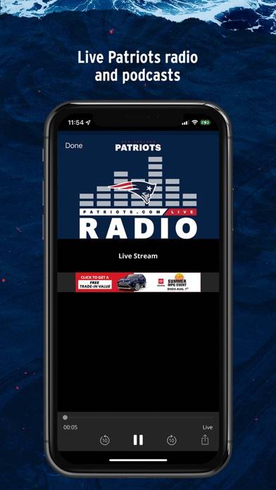 New England Patriots App screenshot #4
