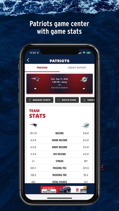 New England Patriots App screenshot #6