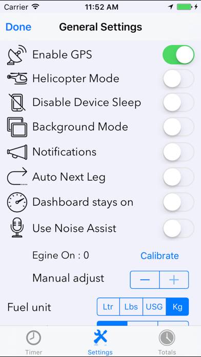 Flight Timer Capture d'écran de l'application